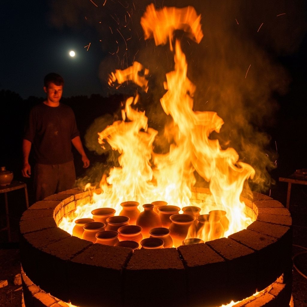 Raku Firing Demonstration & Workshop