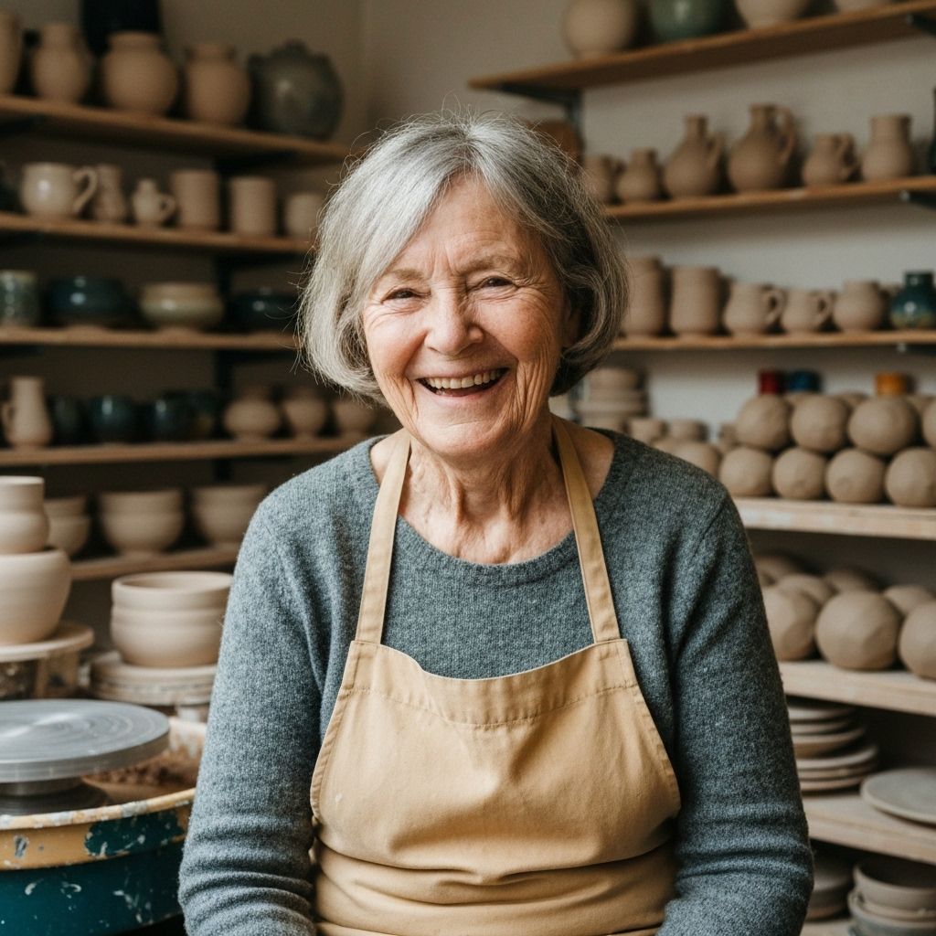 Eleanor Hartwell, founder and master potter at Cornwall Clay Craft